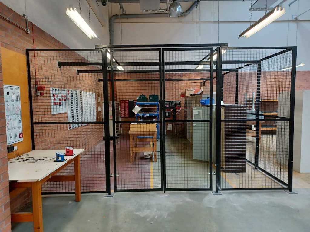 A cage built for storage