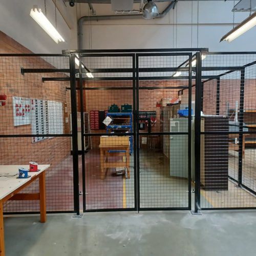 A cage built for storage